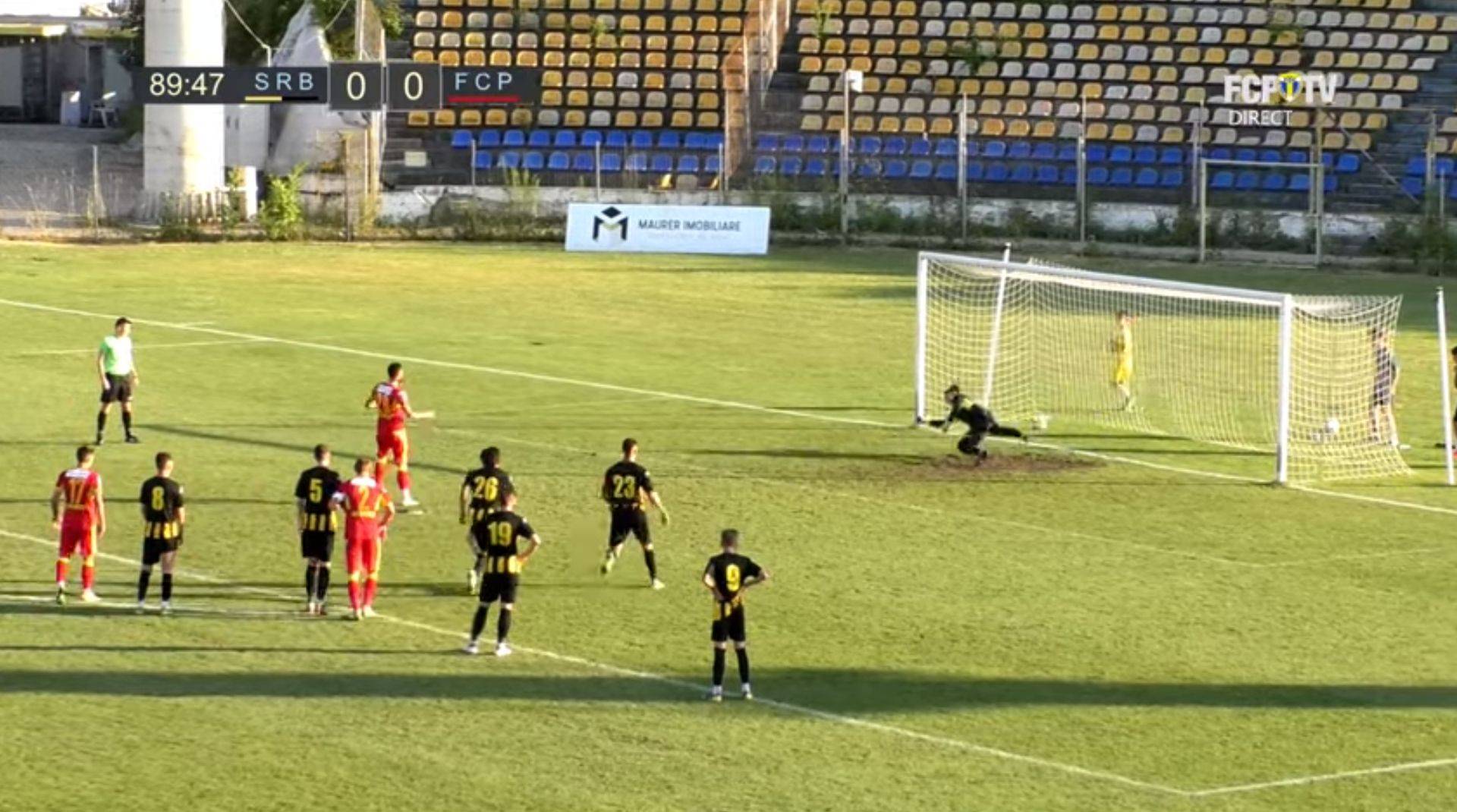 Cu chiu, cu vai, victorie în fața echipei fanion a Brașovului. Petrolul a câștigat dintr-un “11 metri” transformat, la ultima fază, de golgheterul din L3 și L2!