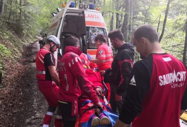 Turistă daneză, prăbuşită de pe munte la Sinaia