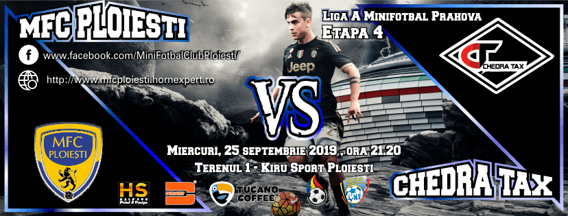 La concurență cu… Cupa României la fotbalul de pe teren mare, cele mai bune echipe de minifotbal din Prahova se duelează la baza lui Chiriță! MFC are sponsor nou!