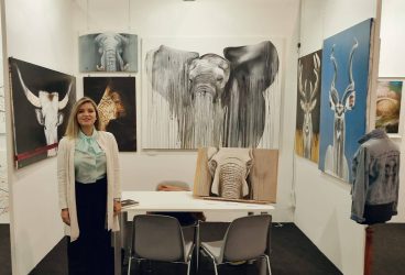 Între Mizil şi Padova, pictoriţa Diana Păun nu îşi uită originile când gustă succesul