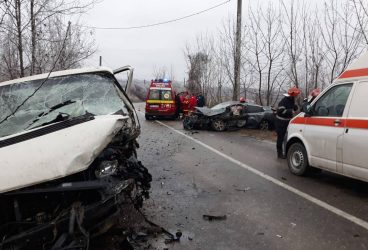 Ajutorul şefului postului de Poliţie Gornet, rănit grav în accident rutier