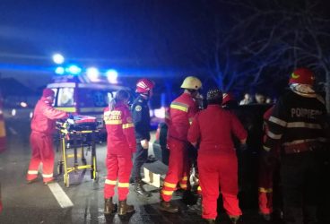 Accident grav la Valea Călugărească (galerie foto)