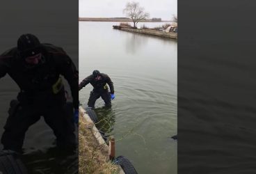 Update. Corpul pescarului înecat la Sălciile a fost găsit de scafandri