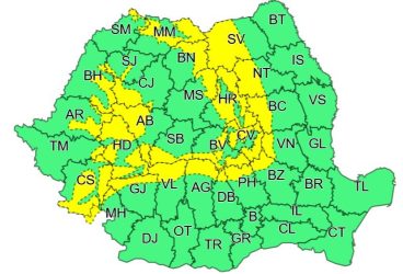 Atenţionare meteorologică în Prahova: cod galben de vânt