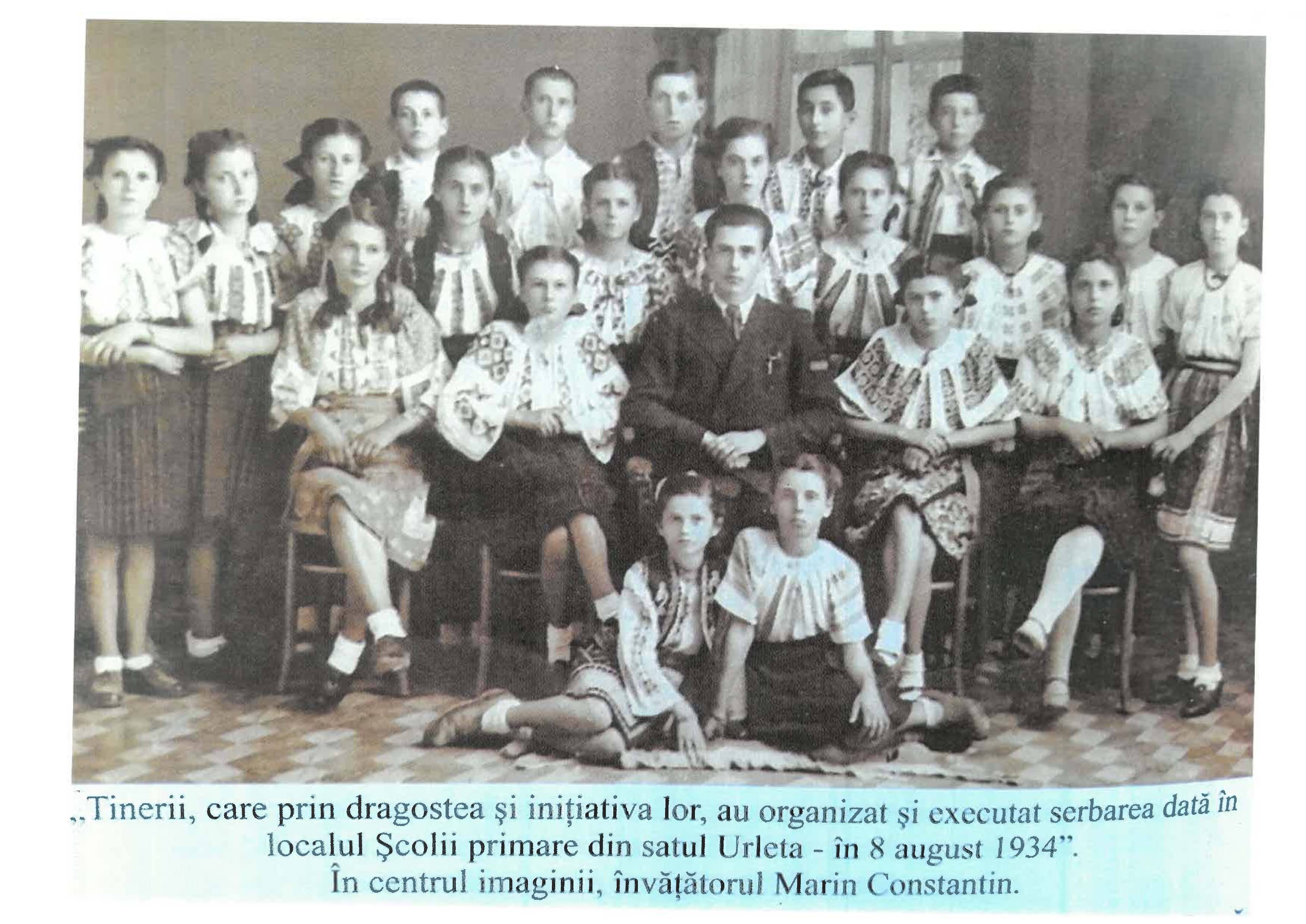 Marin Constantin şi Urleta, satul său natal