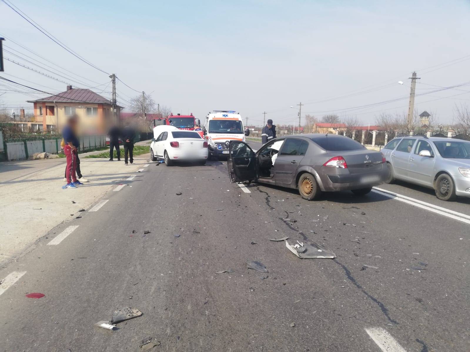 Accident rutier la Valea Călugărească Accident rutier la Valea Călugărească