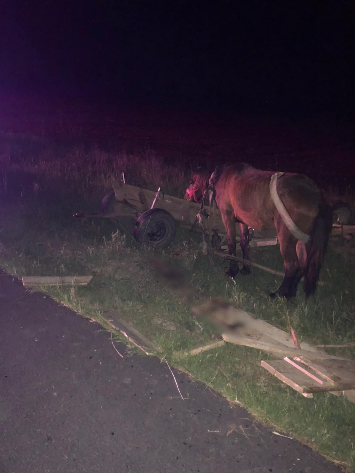 Tânăr băut, prins de poliţie după ce a părăsit locul accidentului