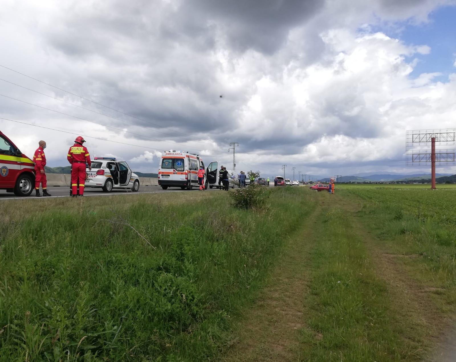 Lovit de maşină pe când făcea o pană Lovit de maşină pe când făcea o pană