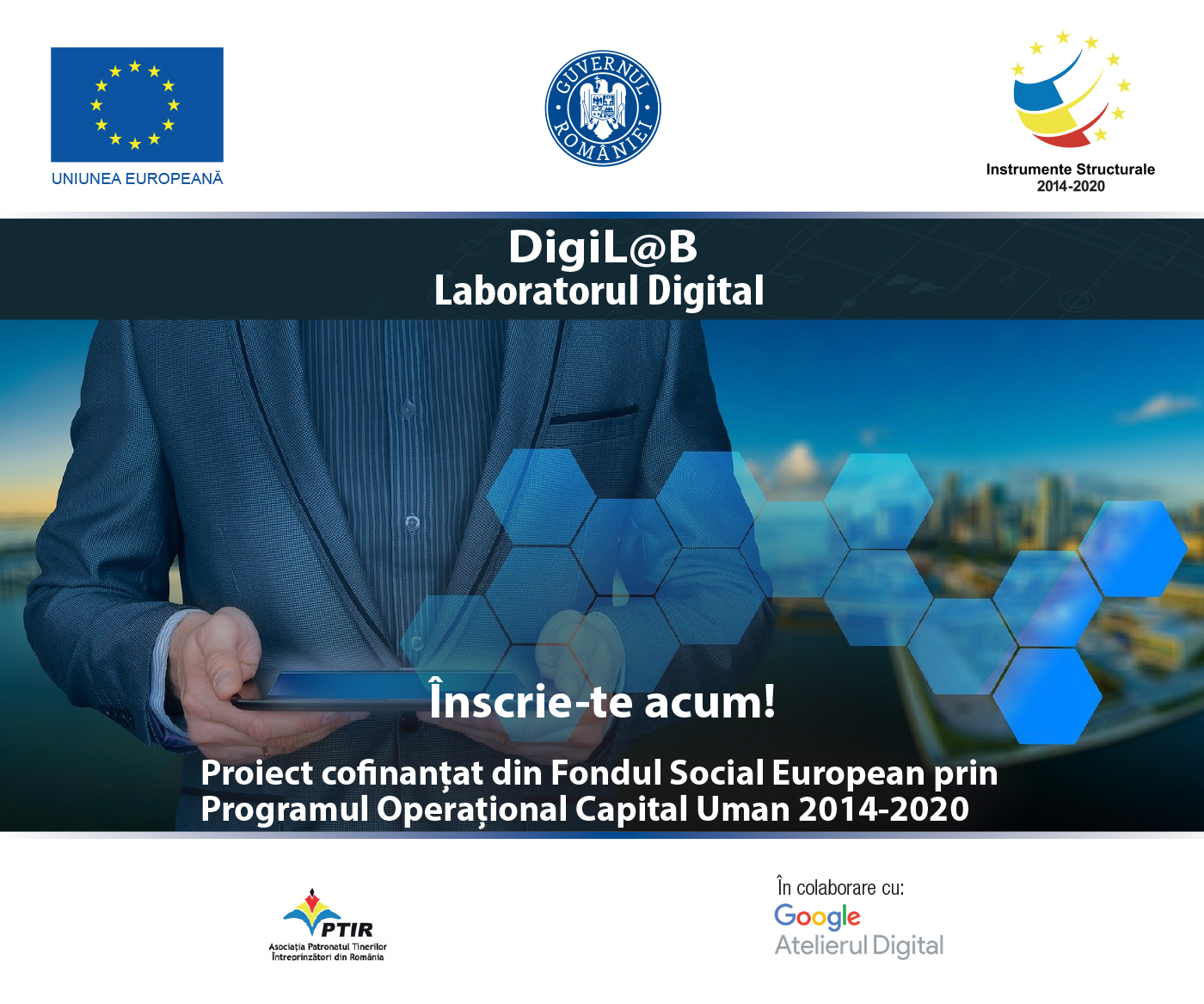 Proiectul DigiL@b ajunge și în județele regiunii Centru Proiectul DigiL@b ajunge și în județele regiunii Centru