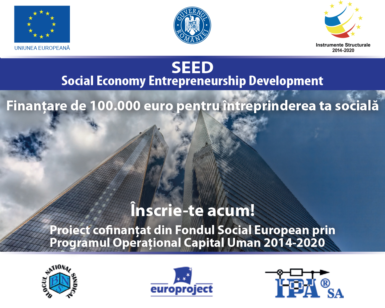 Premii de 100.000 de euro pentru înființarea de întreprinderi sociale Premii de 100.000 de euro pentru înființarea de întreprinderi sociale