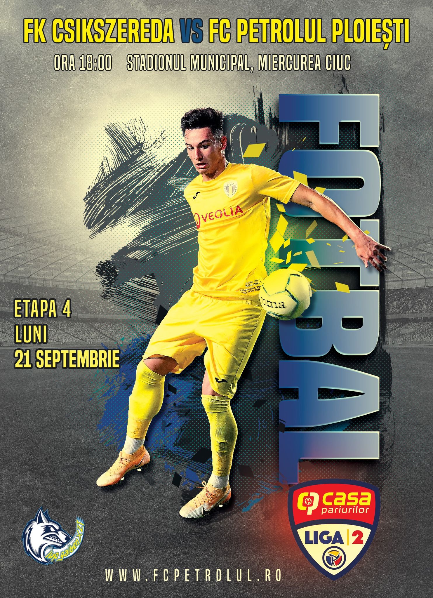 La sfârșit de săptămână, un drum spre centrul țării pentru încă 3 puncte! Petrolul a plecat spre Miercurea Ciuc cu peste 20 de fotbaliști capabili să lege trei victorii și să urce pe podium!