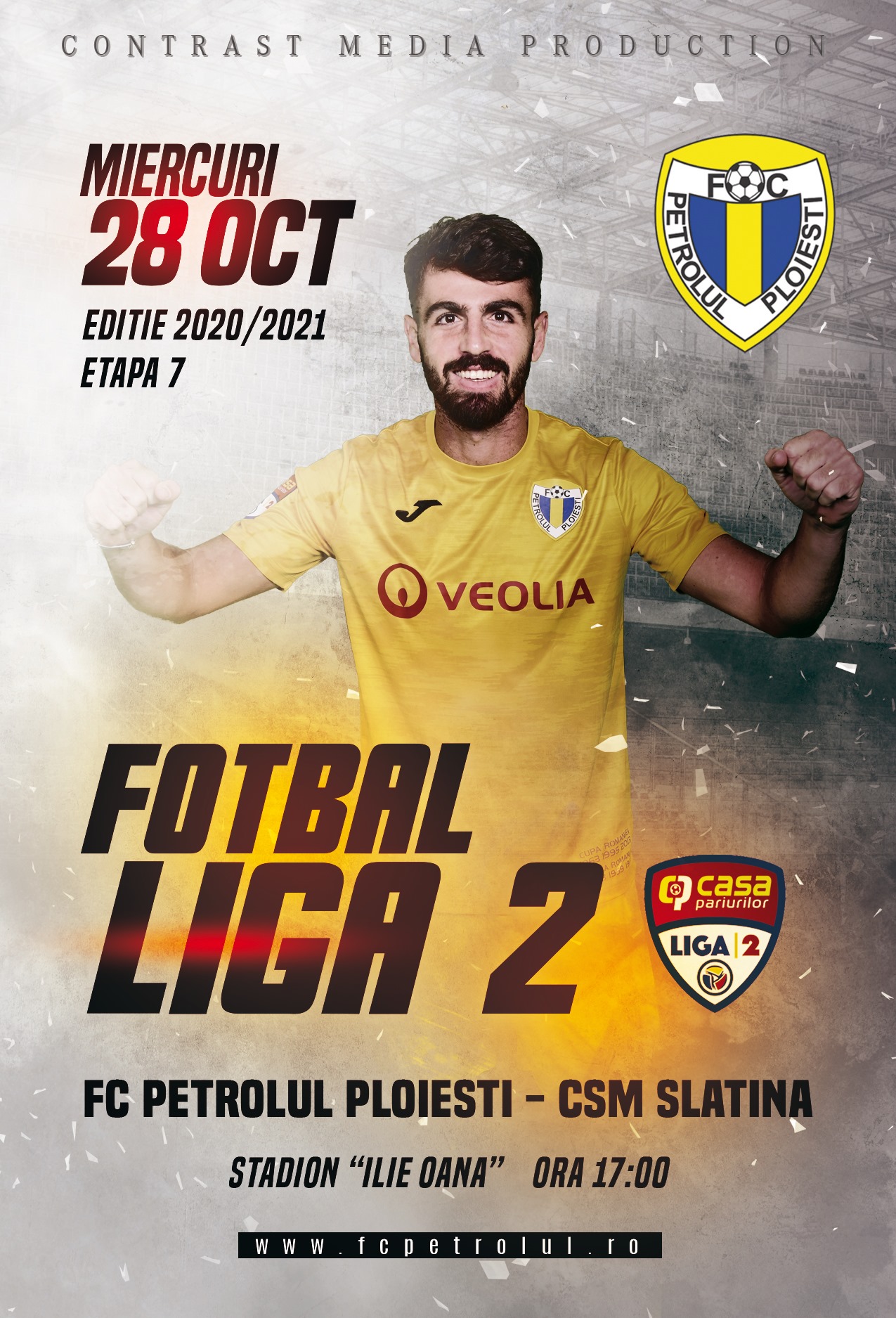 Restanța care trebuie s-o readucă pe Petrolul în “intervalul” de play-off. Să fie totuși nou-promovata CSM Slatina o victimă sigură, miercuri, pe arena Ilie Oană? Depinde la ce garnitură va apela Viorel Moldovan: cea din Cupa României sau din campionat!