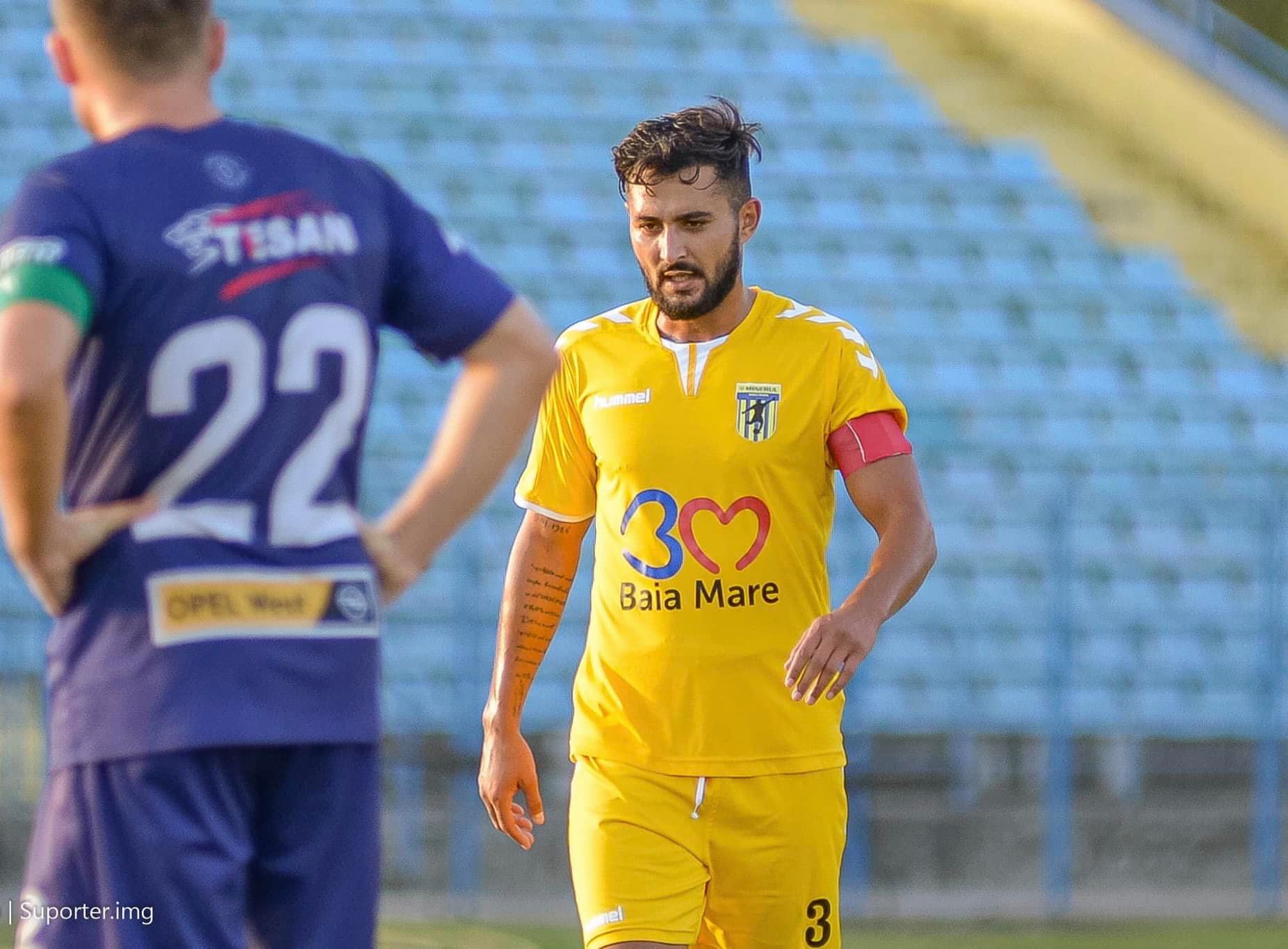 Ghinioanele din Maramureș ale unui fost căpitan al noului Petrolul: a ratat în vară promovarea în Liga a II-a, nu a jucat în dubla manșă de baraj și a fost infectat și cu virusul Covid-19!