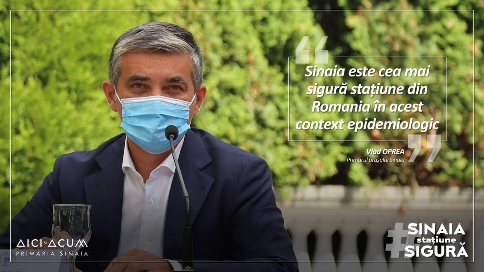 Primarul orașului Sinaia, pozitiv Covid, va depune jurământul online luni Primarul orașului Sinaia, pozitiv Covid, va depune jurământul online luni