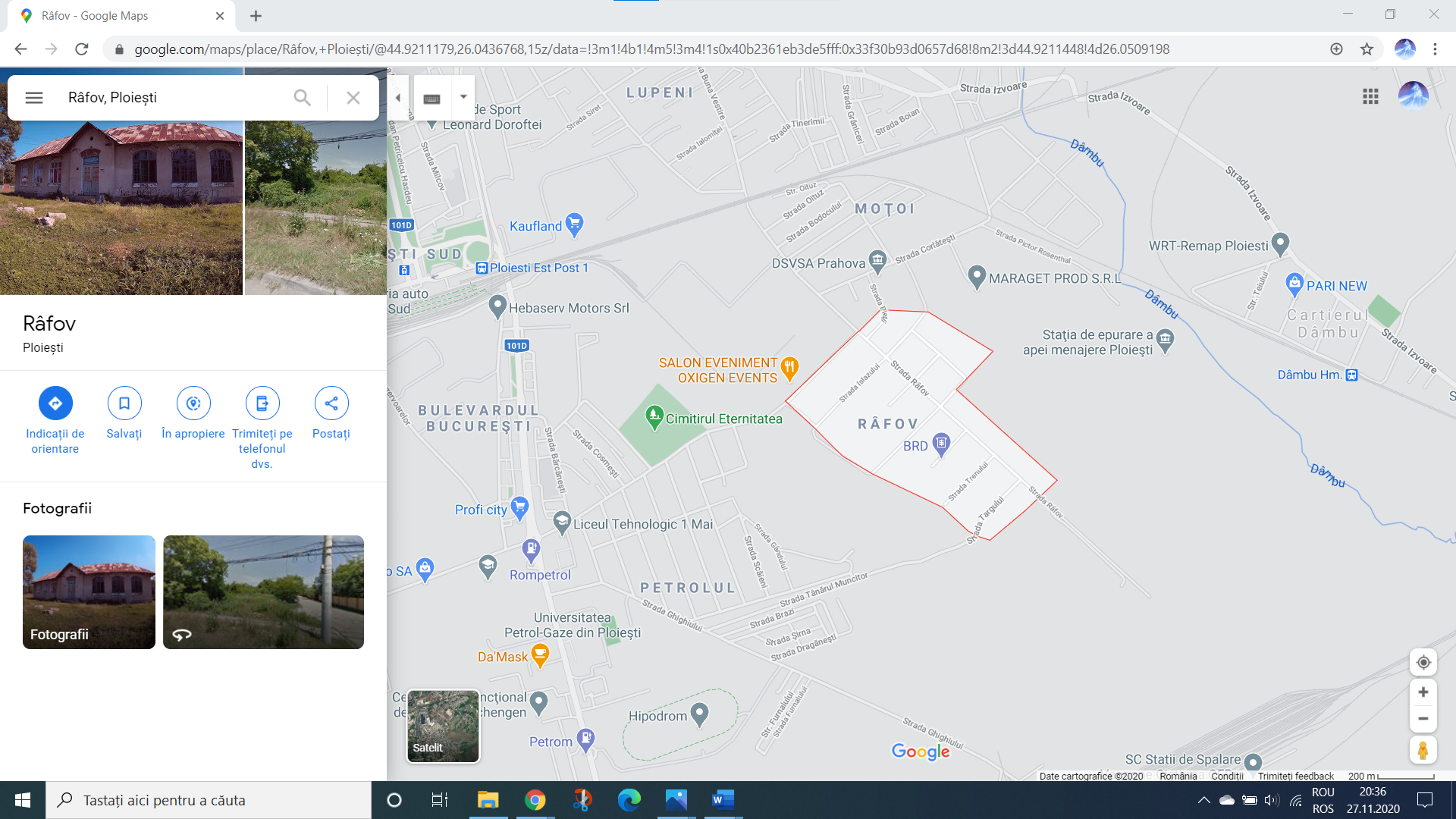 Primăria Ploiești a depus spre finanțare un proiect pentru dezvoltarea cartierului Râfov Primăria Ploiești a depus spre finanțare un proiect pentru dezvoltarea cartierului Râfov