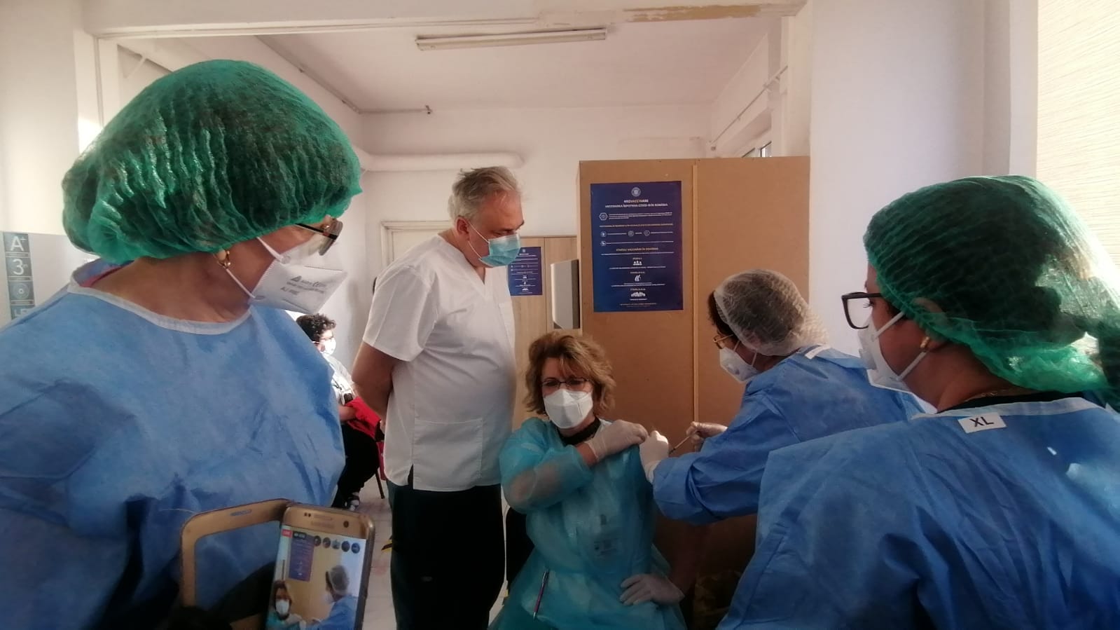 Primul cadru medical, vaccinat astăzi dimineață în Prahova Primul cadru medical, vaccinat astăzi dimineață în Prahova