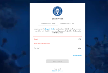 Platforma de înscriere pentru etapa II de vaccinare – primele blocaje