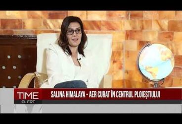 Salina Himalaya – aer curat în centrul Ploieștiului. Invitată doamna Oana Cotorceanu, fondator Salina Himalaya