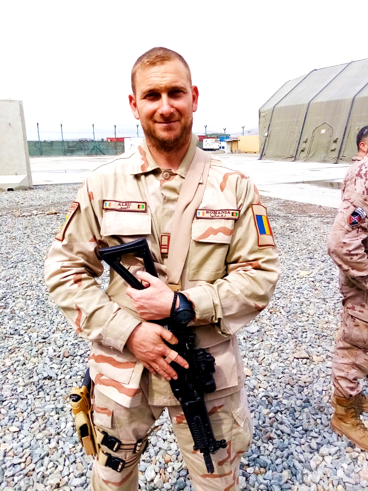 Jandarm ploieștean, întors din Afganistan după 6 luni