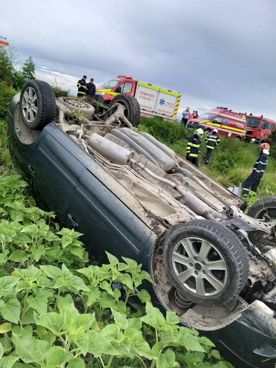 Imagini de la accidentul de azi dimineață, de la Corlătești Imagini de la accidentul de azi dimineață, de la Corlătești
