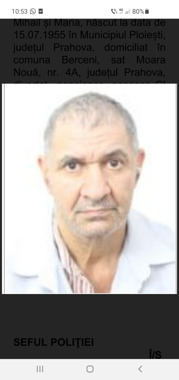 L-ați văzut? Anunțați poliția!