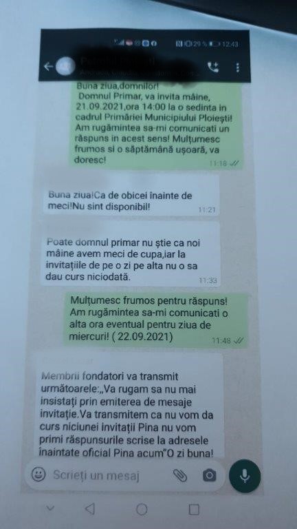 Dialogul Primărie – ACS Petrolul a intrat în blocaj. Primarul spune că e ciudat