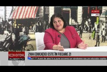 Ziua educației este în fiecare zi. Invitată prof. Carmen Băjenaru, directorul Colegiului Național ”I.L. Caragiale”