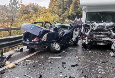 Bebeluș rănit într-un accident rutier grav – imagini cu impact emoțional