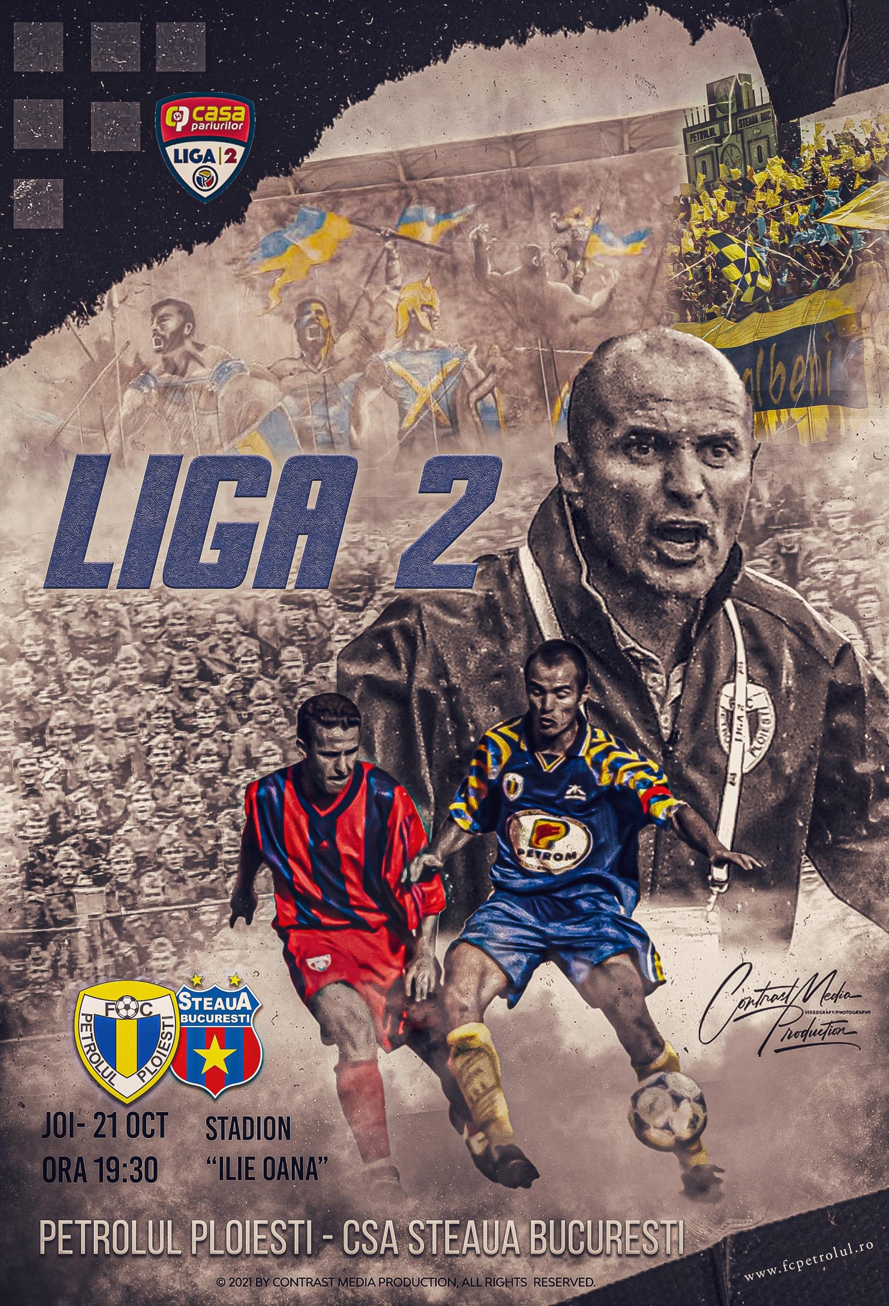 Astă-seară, primul examen cu adevărat foarte tare din sezonul regular: ACS Petrolul ’52 – CSA Steaua! Cele 7.500 de locuri admise de autorități pe stadion trebuie să fie ocupate de adevărații suporteri ai “lupilor”!