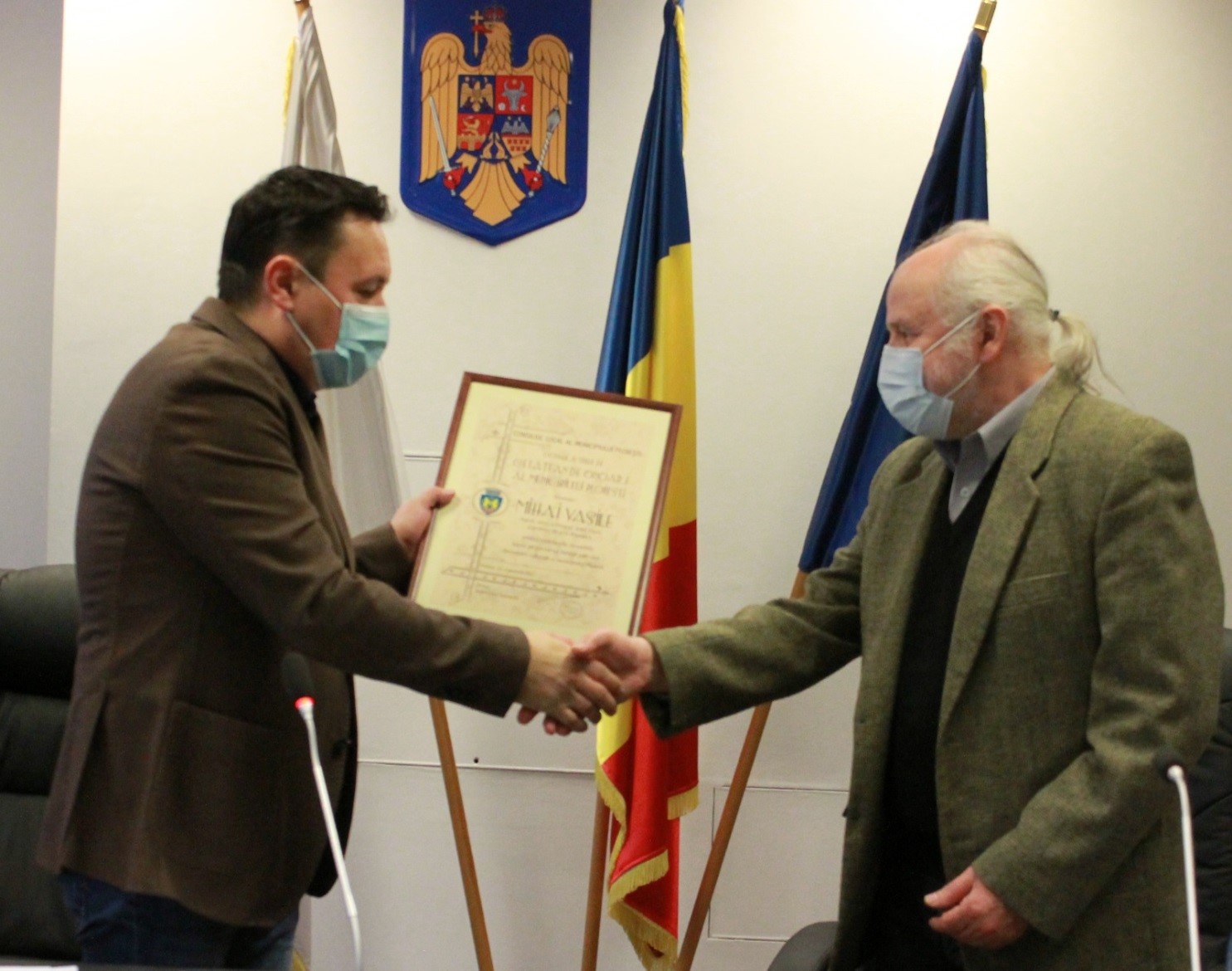 Prof. Mihai Vasile a primit titlul de cetățean de onoare al Ploieștiului