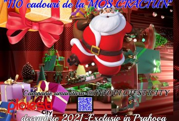 Campanie umanitară ”110 cadouri de la Moș Crăciun pentru copiii nevoiași din Prahova”