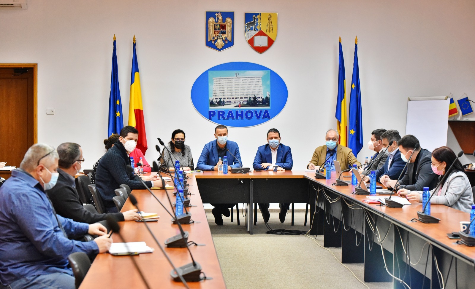 Întâlnire la CJ Prahova pentru realizarea de centuri ocolitoare ale orașelor de pe Valea Prahovei Întâlnire la CJ Prahova pentru realizarea de centuri ocolitoare ale orașelor de pe Valea Prahovei