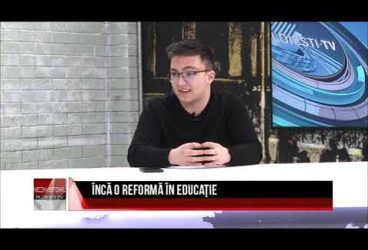 Încă o reformă în Educaţie. Invitaţi: Cristina Pavel, președinte Federația Națională a Părinților (EDUPART) – Prahova și  Robert Avram, președinte Consiliul Național al Elevilor