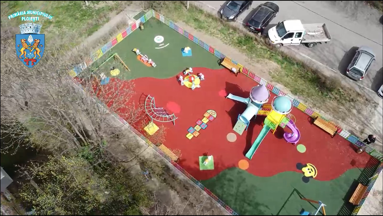 Nou loc de joacă, pe Strada Industriei din Ploiești
