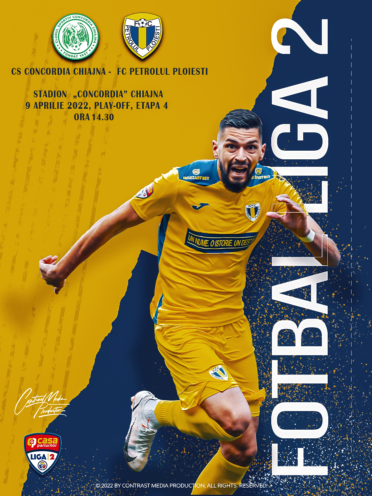 Va juca echipa Chiajnei la victorie contra Petrolului sau își va conserva forțele pentru barajul de care s-a apropiat la un punct? – aceasta e întrebarea. Cu o victorie pe “sintetic”, Țicu & Co. s-ar putea însă desprinde din nou în frunte, poate chiar decisiv!