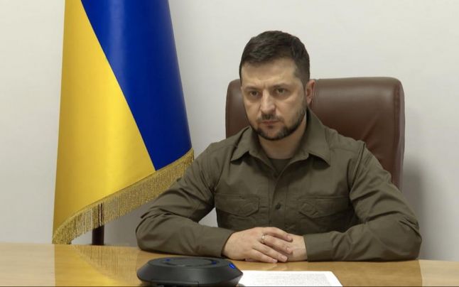 Discursul președintelui Ucrainei, Volodimir Zelensky, în Parlamentul României