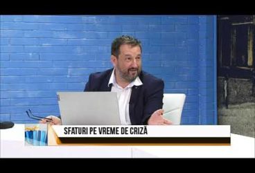 Economica: Sfaturi pe vreme de criză. Invitat Cristian Georgescu, întreprinzător