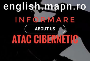Site-ul MApN atacat cibernetic astăzi