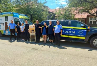 ACȚIUNE A POLIȚIȘTILOR BIROULUI PENTRU PROTECȚIA ANIMALELOR