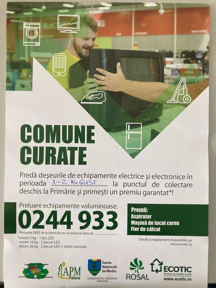 Campania ”Comune Curate”, la Păulești