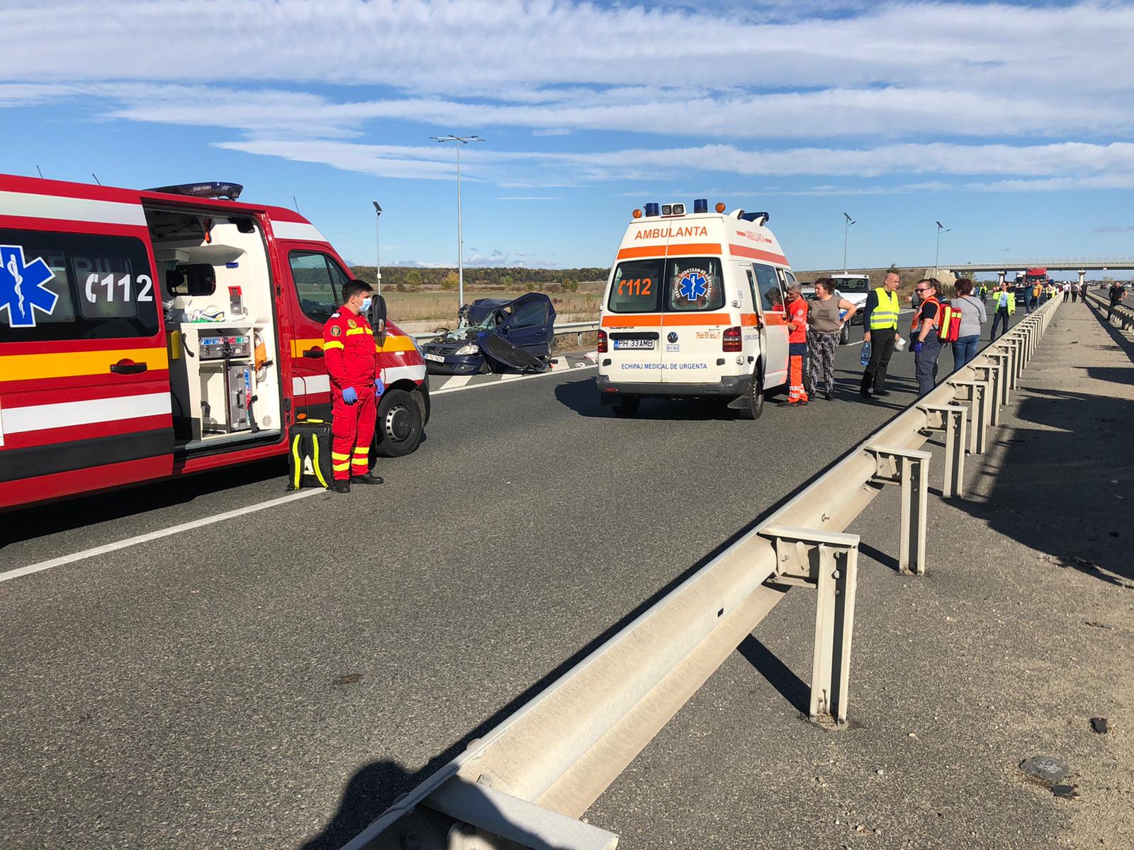 Accident grav pe DN1, la Băicoi Accident grav pe DN1, la Băicoi