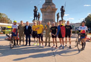 Ștafeta Veteranilor INVICTUS a sosit la Ploiești