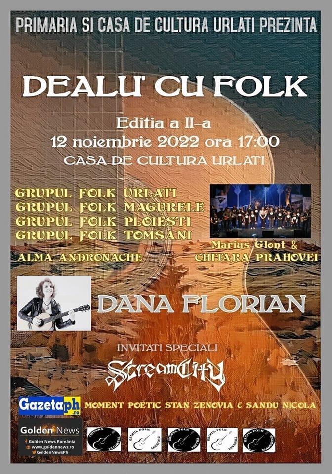 Gazeta de Prahova, partener media la festivalul “Dealu’ cu folk” – Urlaţi 2022