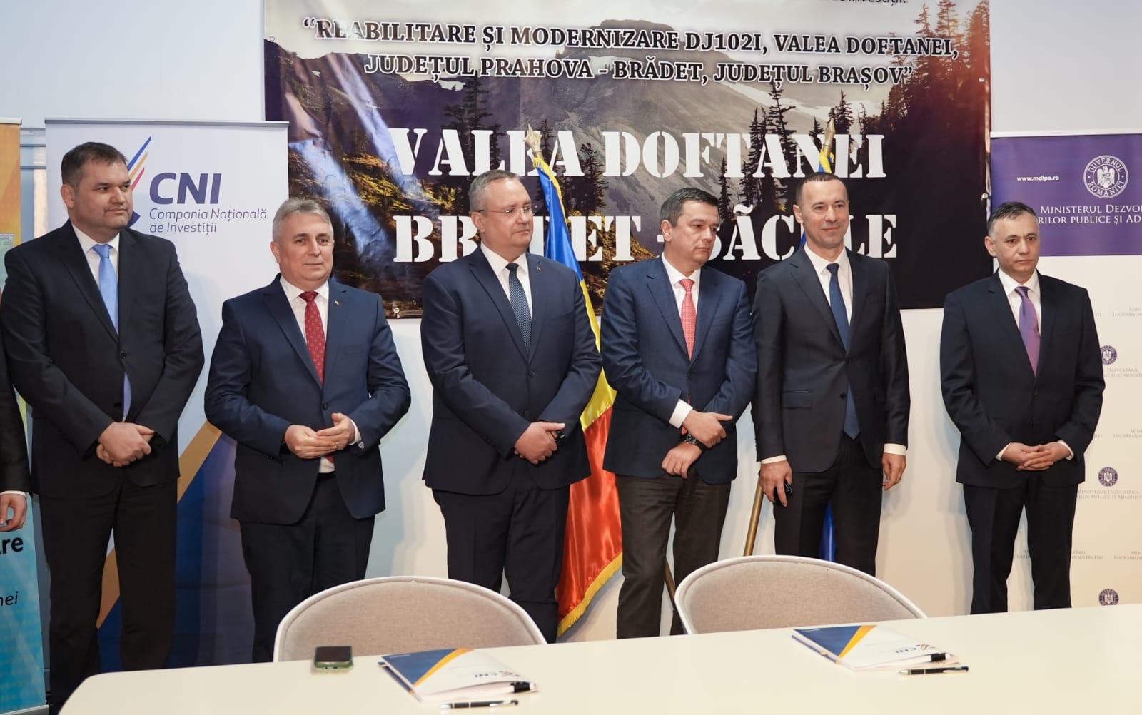 Încep lucrările la DJ102I, Valea Doftanei – Brădet (nouă legătură între Prahova și Brașov) Încep lucrările la DJ102I, Valea Doftanei – Brădet (nouă legătură între Prahova și Brașov)