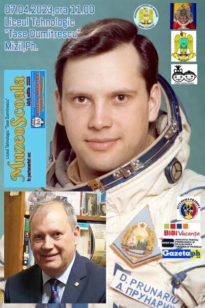 “Un cosmonaut la Mizil”- nu este un film, ci va fi o realitate (MuzeoȘcoala) “Un cosmonaut la Mizil”- nu este un film, ci va fi o realitate (MuzeoȘcoala)