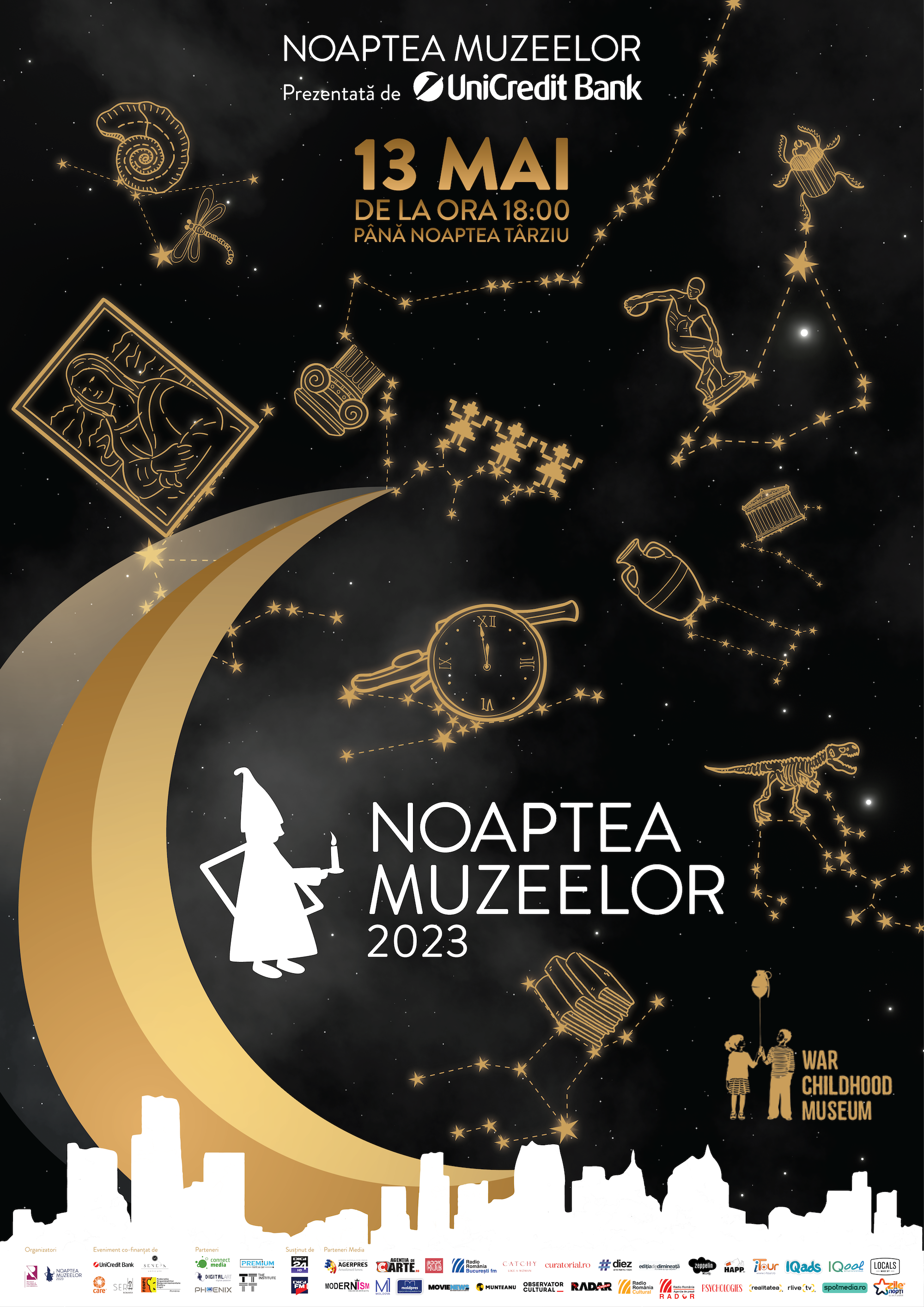 Noaptea Muzeelor 2023 – sâmbătă, 13 mai. Află noutăţile acestei ediţii