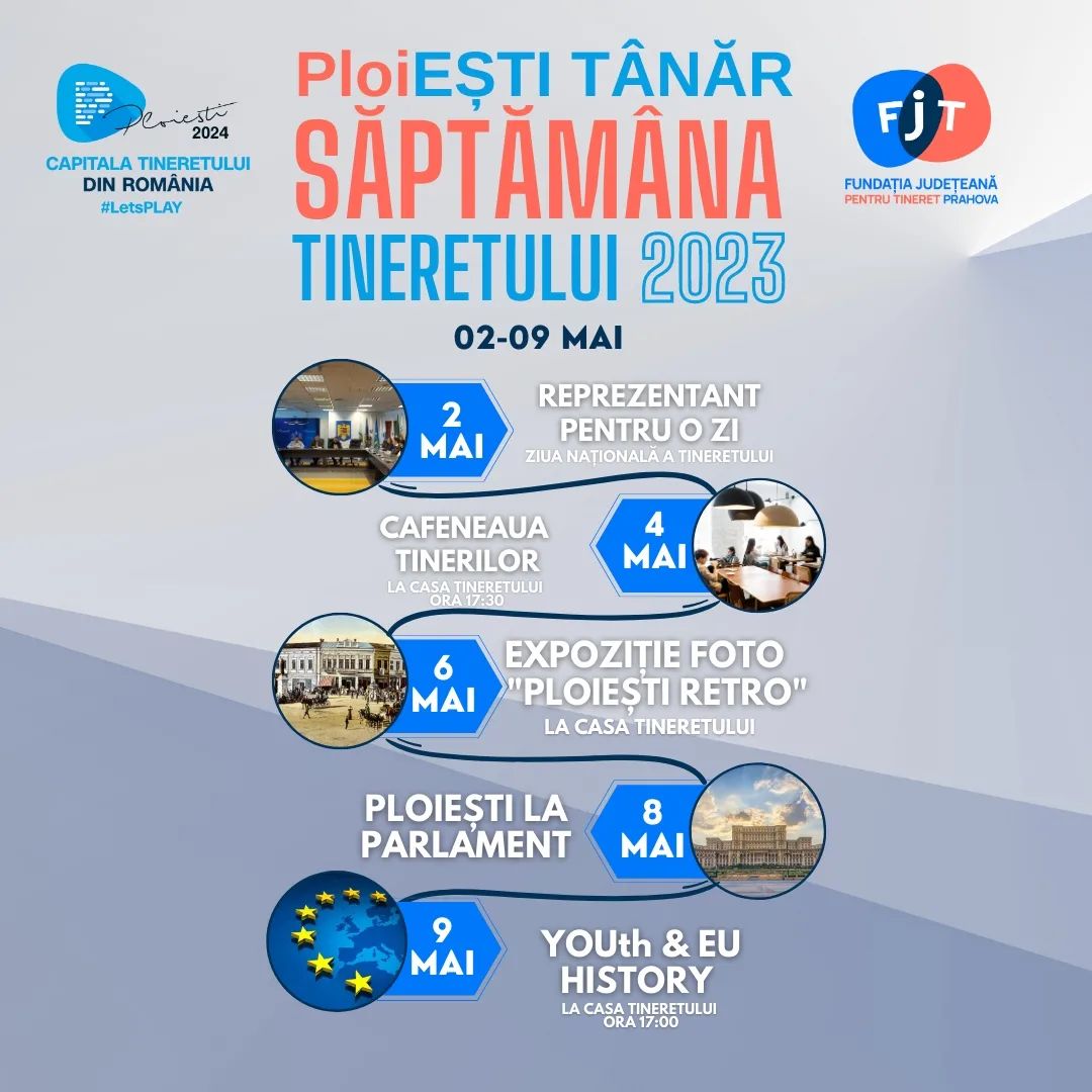 Săptămâna Tineretului, la Ploieşti. Vezi programul evenimentelor