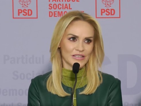 Gabriela Firea îl susţine pe senatorul Radu Oprea să ocupe funcţia de ministru al Economiei în viitorul guvern