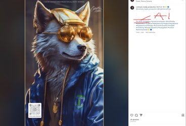 Tabloul pictat de inteligența artificială nu a avut succes printre ”lupii galbeni”