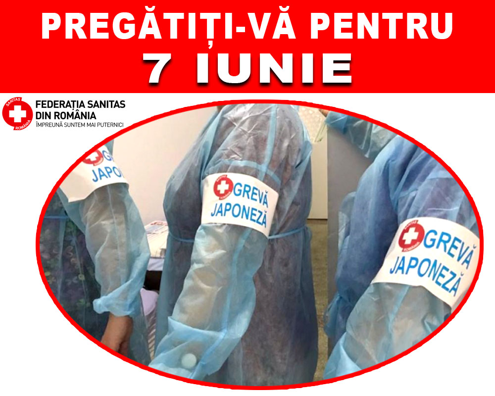 Federaţia Sanitas a declanşat greva japoneză în unitățile sanitare și cele de asistență socială Federaţia Sanitas a declanşat greva japoneză în unitățile sanitare și cele de asistență socială